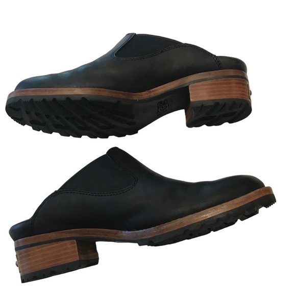 UGG brown leather mule, size 8, like new - Picture 5 of 7